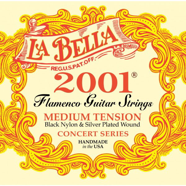 Juego de Cuerdas La Bella Flamenco B2001Fm Tensión Media Juego de Cuerdas La Bella Flamenco B2001Fm Tensión Media