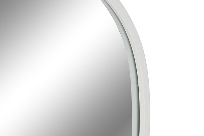 DKD Home Decor Espejo de Pared Blanco ANXI FORMAS 56x69,5 cm