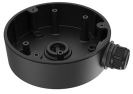 Hikvision Caja de conexiones estanca de aleación de aluminio 135mm, negro