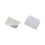 Durable Pocketfix Fundas Autoadhesivas Transparentes 90x57mm