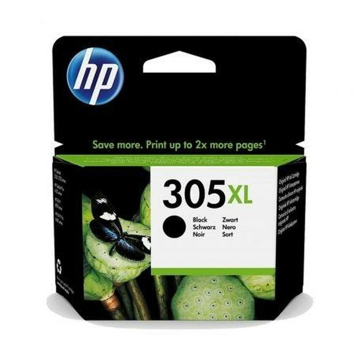 Cartucho de Tinta Original HP 305XL Negro (60 unidades)