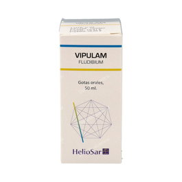 Heliosar Vipulam Fludibium - Complemento Alimenticio con Vitamina B3, Cobre, Selenio y Plantas Tradicionales (Adhatoda, Malvavisco, Malva) - 50 ml en Gotas
