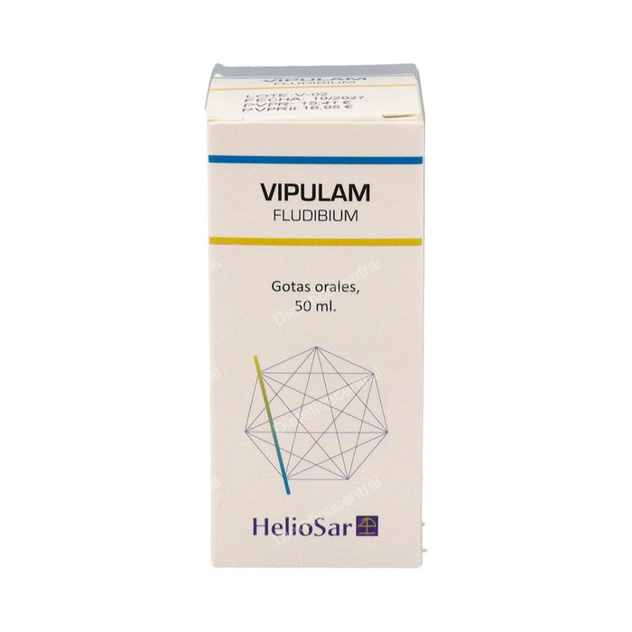 Heliosar Vipulam Fludibium - Complemento Alimenticio con Vitamina B3, Cobre, Selenio y Plantas Tradicionales (Adhatoda, Malvavisco, Malva) - 50 ml en Gotas Heliosar Vipulam Fludibium - Complemento Alimenticio con Vitamina B3, Cobre, Selenio y Plantas Tradicionales (Adhatoda, Malvavisco, Malva) - 50 ml en Gotas