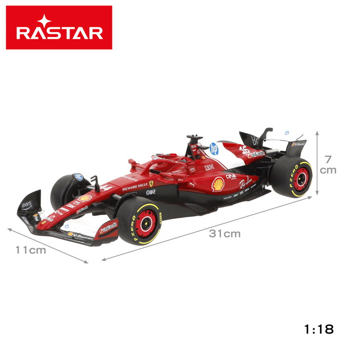RASTAR Coche Ferrari SF-25 radio control RASTAR Coche Ferrari SF-25 radio control