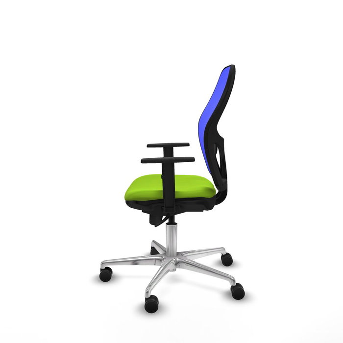 PIQUERAS Y CRESPO Silla de oficina Jorquera con mecanismo sincro, pistacho y azul PIQUERAS Y CRESPO Silla de oficina Jorquera con mecanismo sincro, pistacho y azul
