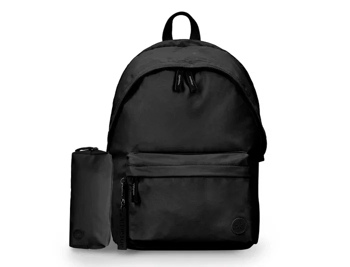 Antartik Mochila Basic Pack con bolsillo para portátil, 20L, Negro