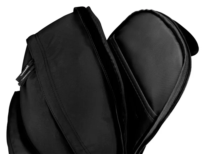 Antartik Mochila Basic Pack con bolsillo para portátil, 20L, Negro
