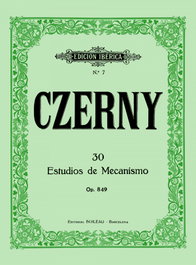 BOILEAU 30 estudios de mecanismo op.849, Karl Czerny