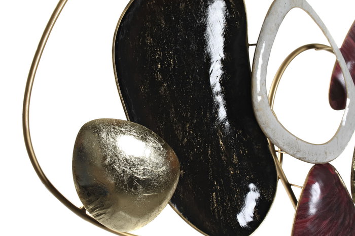 DKD Home Decor Decoración de Pared de Metal Abstracto 180x9,5x87 cm DKD Home Decor Decoración de Pared de Metal Abstracto 180x9,5x87 cm