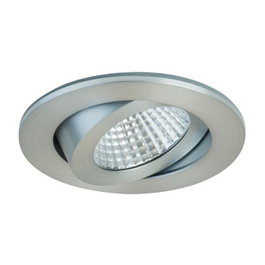 Brumberg 12353253 Foco LED DAMITA redondo aluminio 6W 350mA 830 IP65 730lm