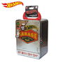 Hot Wheels Maletín Metálico Vintage para 18 Coches con Parrilla Organizadora Interior - Modelos Surtidos