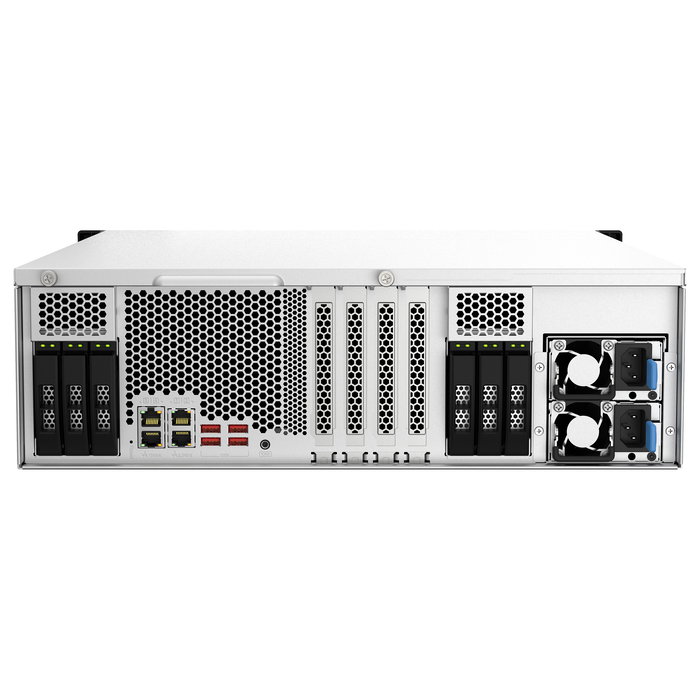 QNAP TS-H2287XU-RP Intel Xeon E-2378 8 Cores/16 Threads 64GB ECC DDR4 22-Bay 4U Rackmount NAS
