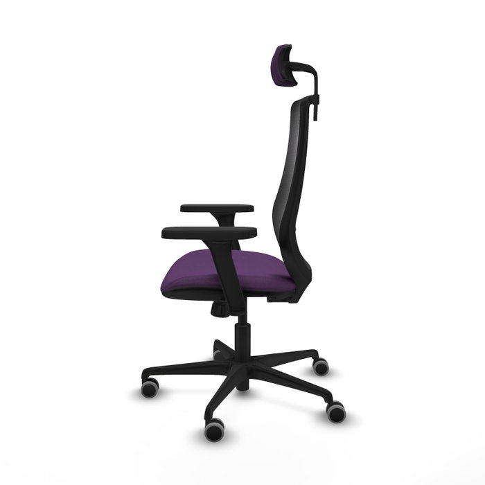 PIQUERAS Y CRESPO Silla de oficina Mardos con mecanismo Sincro, Morado y Negro PIQUERAS Y CRESPO Silla de oficina Mardos con mecanismo Sincro, Morado y Negro