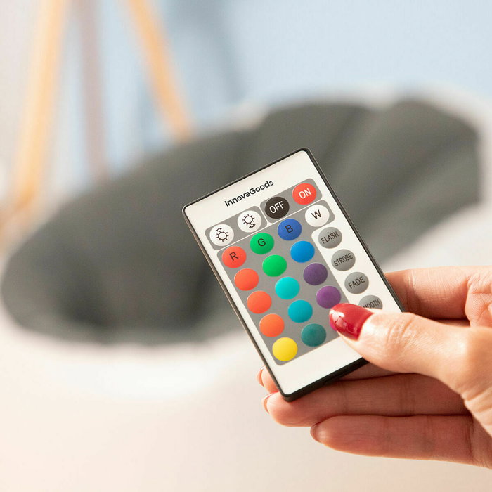 Pack Sillón Hinchable con LED Multicolor y Asiento Hinchable con LED Multicolor y Mando a Distancia InnovaGoods Pack Sillón Hinchable con LED Multicolor y Asiento Hinchable con LED Multicolor y Mando a Distancia InnovaGoods