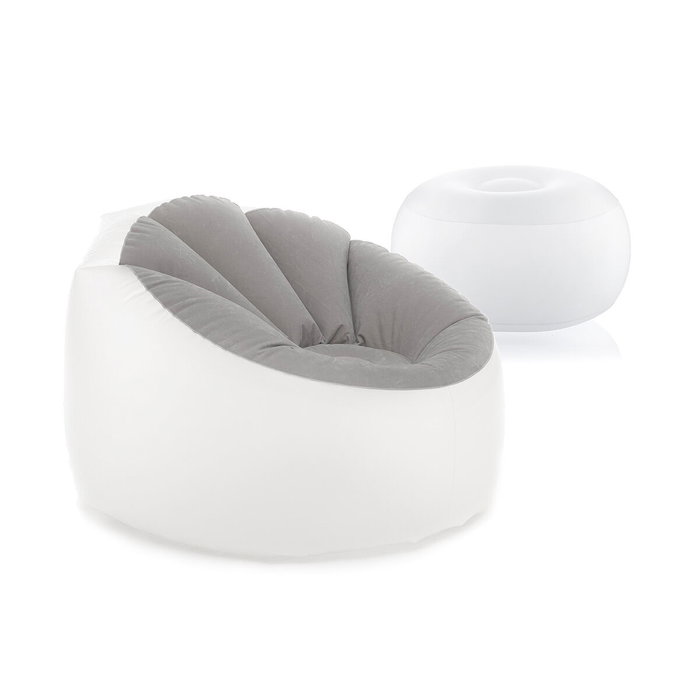Pack Sillón Hinchable con LED Multicolor y Asiento Hinchable con LED Multicolor y Mando a Distancia InnovaGoods Pack Sillón Hinchable con LED Multicolor y Asiento Hinchable con LED Multicolor y Mando a Distancia InnovaGoods