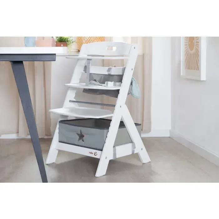 Roba Trona Convertible LIV UP ROB4005317341477 desde 6 meses hasta 70 kg con Organizador Blanca