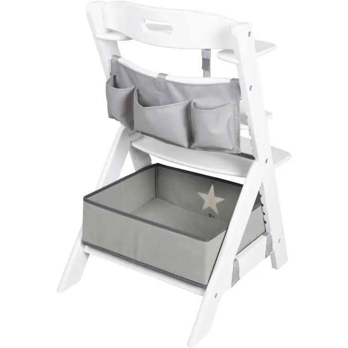 Roba Trona Convertible LIV UP ROB4005317341477 desde 6 meses hasta 70 kg con Organizador Blanca