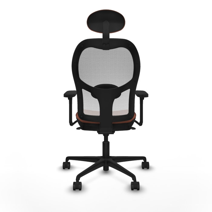 PIQUERAS Y CRESPO Silla de oficina Jorquera Marrón y Blanco