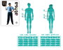 Disfraz Policía Hombre Adulto Azul XXL