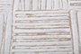 DKD Home Decor Urban Cuadro Abstracto 82.5x82 cm Beige y Blanco, Lienzo y Pino, 2 Unidades