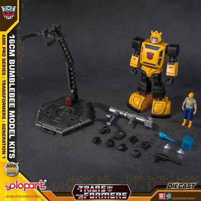 Yolopark Transformers: Generation One Maqueta Plastic Model Kit AMK PRO Series Bumblebee 16 cm Yolopark Transformers: Generation One Maqueta Plastic Model Kit AMK PRO Series Bumblebee 16 cm