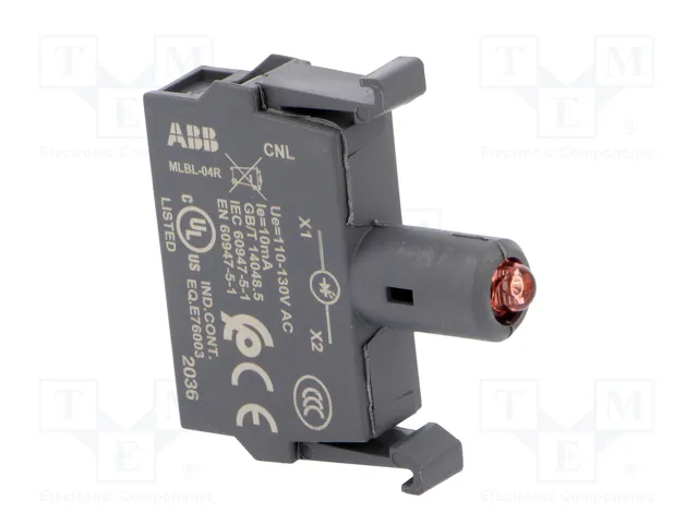 ABB Elemento Iluminador LED Rojo 22mm 110-130VAC