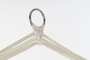 DKD Home Decor Silla Colgante para Terraza y Jardín Crudo Algodón Poliéster 100 x 50 x 130 cm