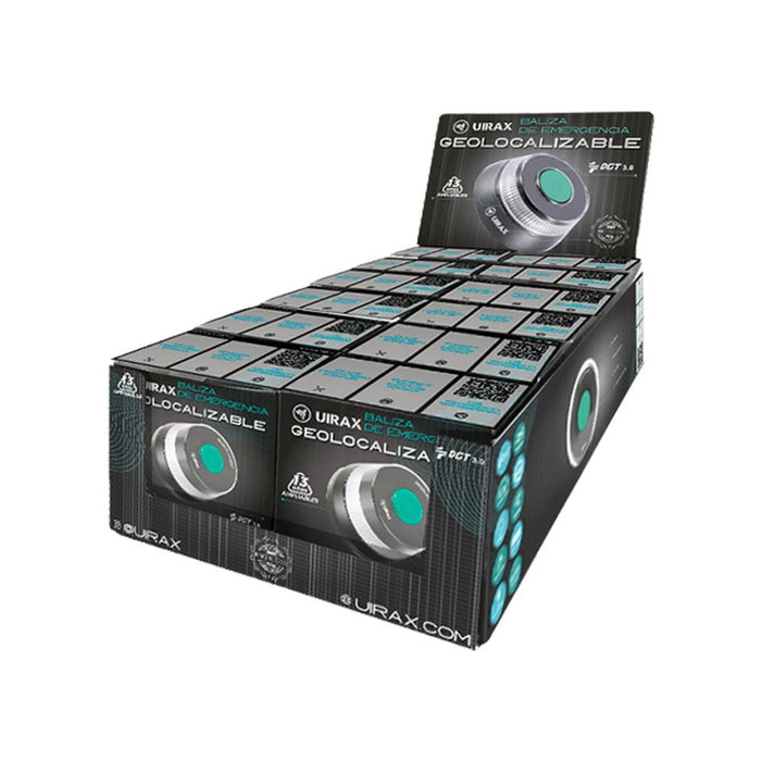 Uirax Baliza V16 Homologada Conectada Geolocalizable DGT 3.0 de Emergencia Uirax Baliza V16 Homologada Conectada Geolocalizable DGT 3.0 de Emergencia