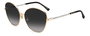 Jimmy Choo MARILIA-G-SK-2M2-9O Gafas de sol Doradas con Cristal Gris