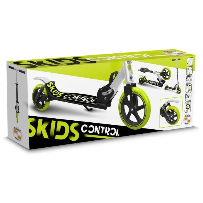 CONTROL DE PATINES Scooter ajustable plegable Suspensiones dobles 180 / 145mm
