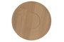 DKD Home Decor Tazas de Cafe Blancas de Porcelana y Bambu, Set de 6 Piezas, 90ml, Apto Microondas y Lavavajillas, 6.4 x 5.2 x 8.8 cm
