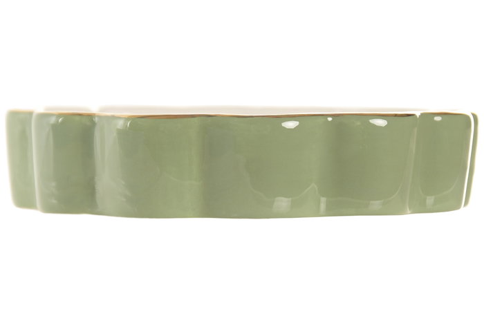 DKD Home Decor Bandeja Vaciabolsillos de Cerámica 13x13x3 cm Surtida