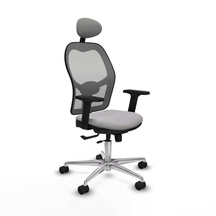 PIQUERAS Y CRESPO Silla de oficina Jorquera con mecanismo Sincro/Traslack, Gris PIQUERAS Y CRESPO Silla de oficina Jorquera con mecanismo Sincro/Traslack, Gris