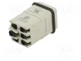 HARTING Conector HDC Han Q Macho 5+PE