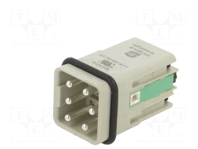 HARTING Conector HDC Han Q Macho 5+PE