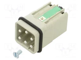 HARTING Conector HDC Han Q Macho 5+PE
