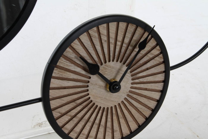 DKD Home Decor Reloj de Pared Colonial Marrón Negro Metal Espejo 4 x 50 x 35 cm (4 Unidades) DKD Home Decor Reloj de Pared Colonial Marrón Negro Metal Espejo 4 x 50 x 35 cm (4 Unidades)