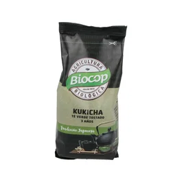 BIOCOP Té Verde Kukicha Tostado 3 Años 75g - Producto Bio Ecológico
