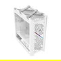 ASUS ROG Strix Helios II GX601S Caja Gaming Midi Tower, Blanco, Cristal Templado, RGB, ATX, E-ATX, Aluminio, con Ventiladores, para PC