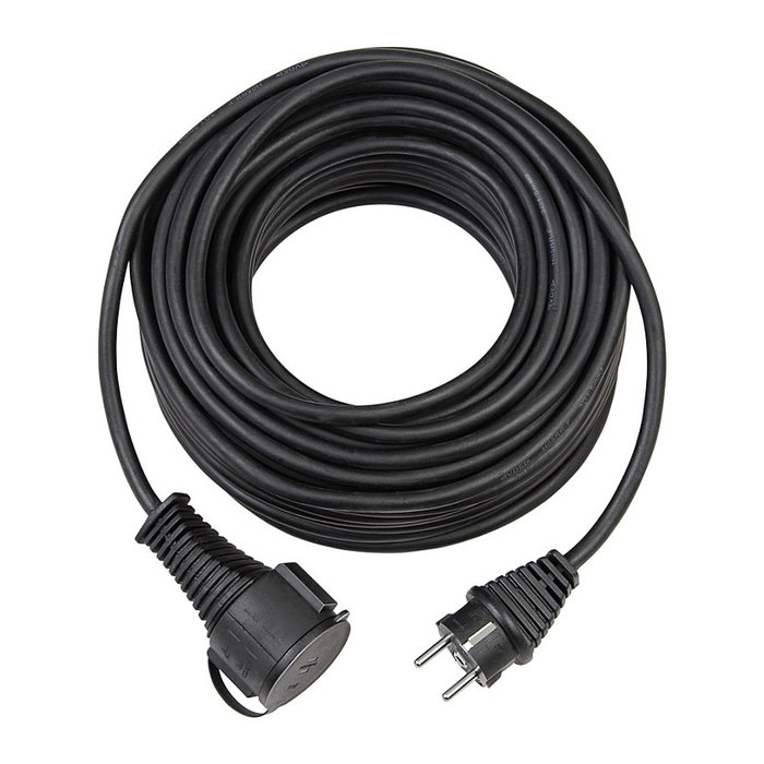 Brennenstuhl Cable de extensión de goma IP44 5m negro