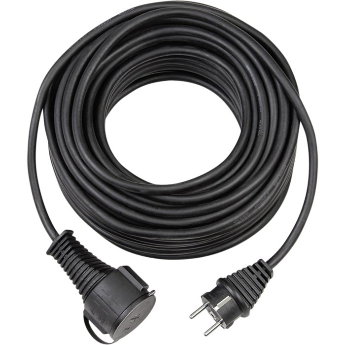 Brennenstuhl Cable de extensión de goma IP44 5m negro Brennenstuhl Cable de extensión de goma IP44 5m negro