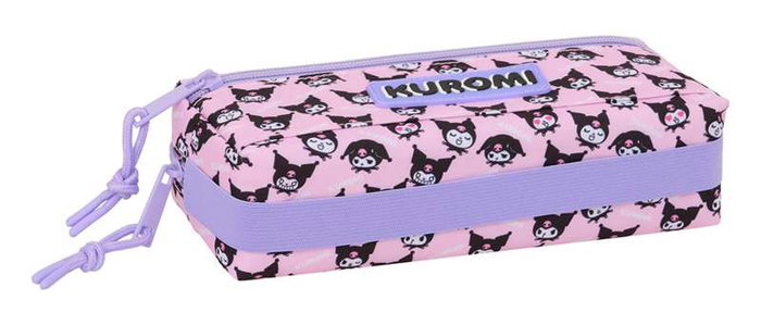 Safta Portatodo triple pequeño con goma elástica 22x8,5x6 cm Safta Portatodo triple pequeño con goma elástica 22x8,5x6 cm
