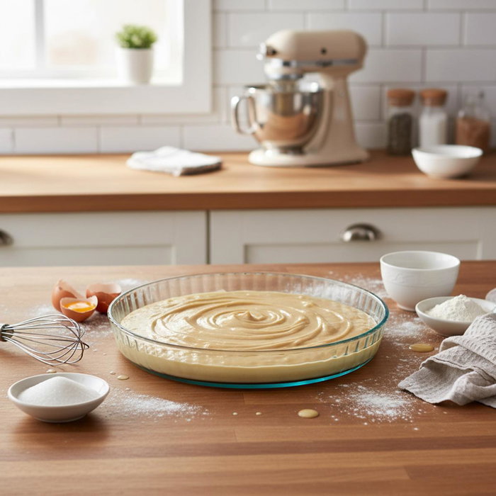 Pyrex® Molde Tarta Plano Iconic'S 25x25x4 cm