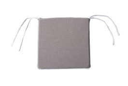 Hanah Home Cojín para Silla de Silicona Gris 45x45x2.5 cm