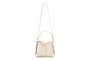 Vince Camuto Bolso Crema de Polipiel, Elegante y Versátil, 25x13x19 cm