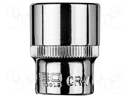 NEO TOOLS Vaso de 6 puntas HEX 17mm para mando de 3/8 pol