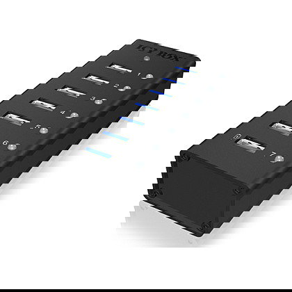 ICY BOX Hub 7 Puertos USB 3.0