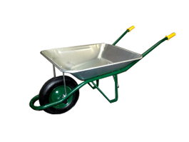 THECA Carretilla de Obra Galvanizada 60 Litros CI-650