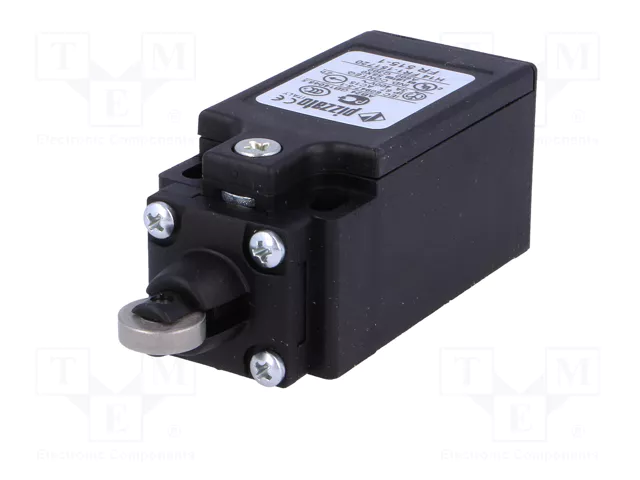 PIZZATO ELETTRICA FR515-1 Interruptor de fin de carrera con roldana de acero Ø12mm