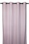 DKD Home Decor Cortina de Algodón y Poliéster Rosa Palo 140x260 cm con 8 Anillas
